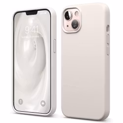 iPhone 13 MC silikonskal Stone färg