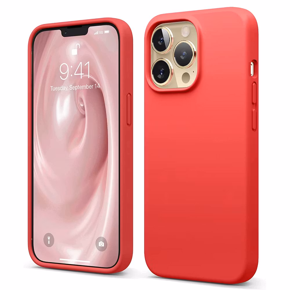 iPhone 13 Pro MC silikonskal scarlet