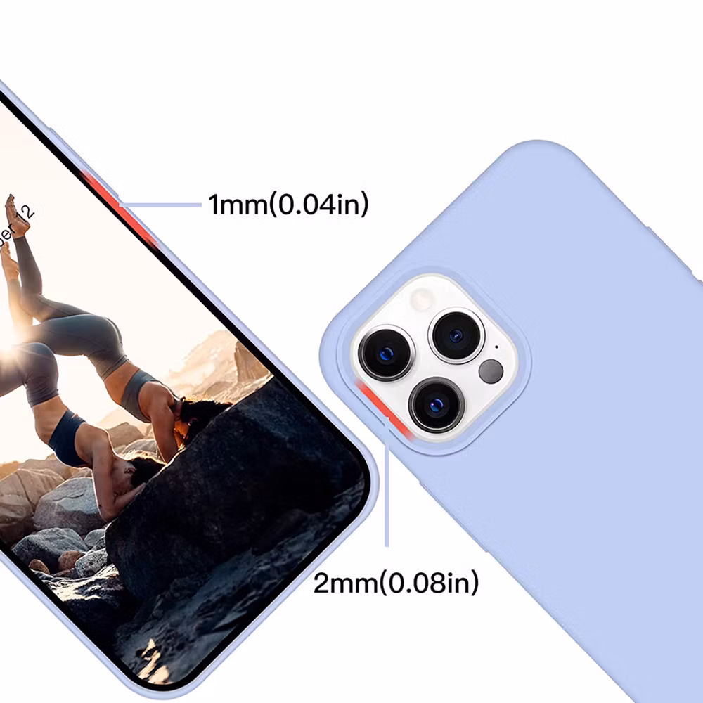 iPhone 13 Pro MC Silikonskal ljusblå färg!