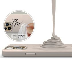 iPhone 13 Pro MC Silikonskal Pebble