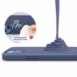 iPhone 13 MC Silikonskal Ice Blue