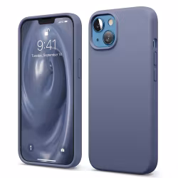 iPhone 13 MC Silikonskal Ice Blue