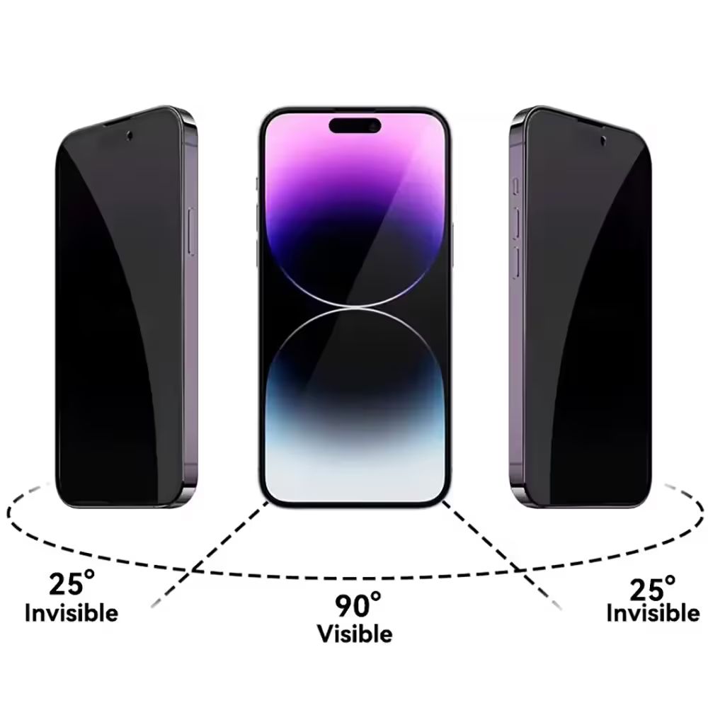 iPhone 18 Pro Privacy härdat glas skärmskydd