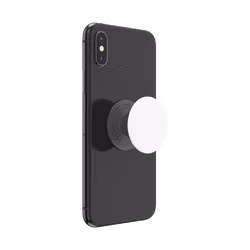PopSockets Basic Grip Med Ställfunktion Vit