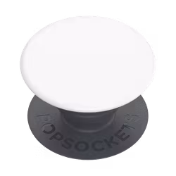 PopSockets Basic Grip Med Ställfunktion Vit
