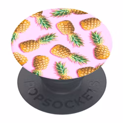 PopSockets Basic Grip Med Ställfunktion Pineapple Palooza