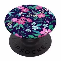 PopSockets Basic Grip Med Ställfunktion Floral Chill