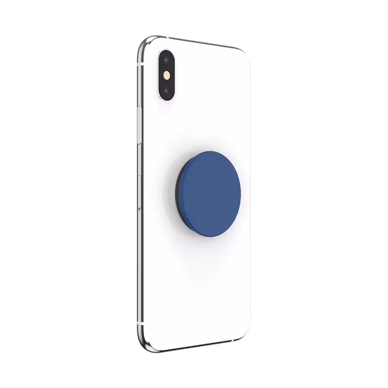 PopSockets Basic Grip Med Ställfunktion Classic Blue