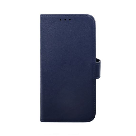iPhone 14 Pro Plånboksfodral Läder Rvelon - Blå