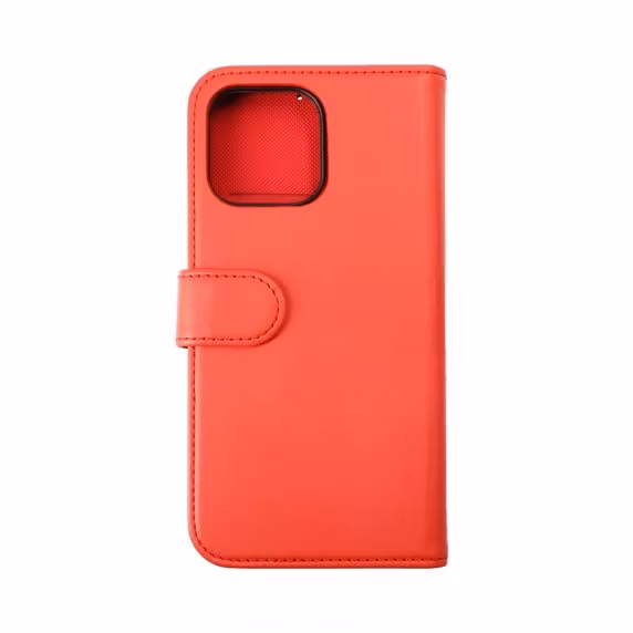 iPhone 14 Pro Plånboksfodral Magnet Rvelon - Röd