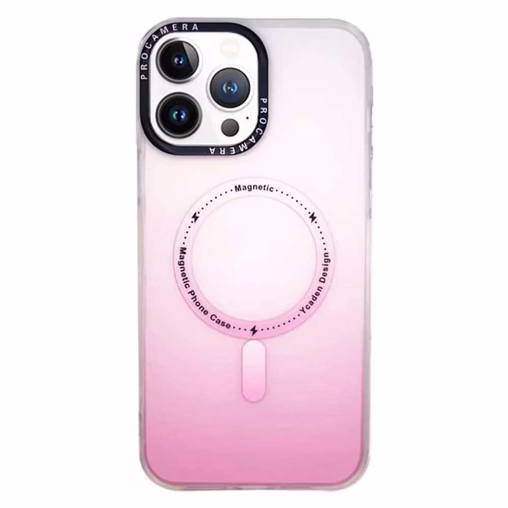 iPhone 14 Pro Max Stöttåligt Skal med MagSafe - Frostat Rosa