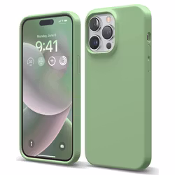 iPhone 14 Pro MC Silikonskal Mint