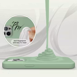 iPhone 14 Pro MC Silikonskal Mint