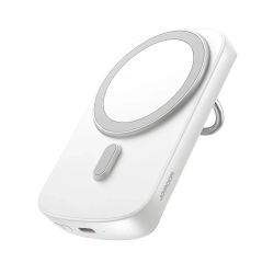 Magnetic Wireless 20W, 6000mAh Powerbank with Ring Holder - Vit