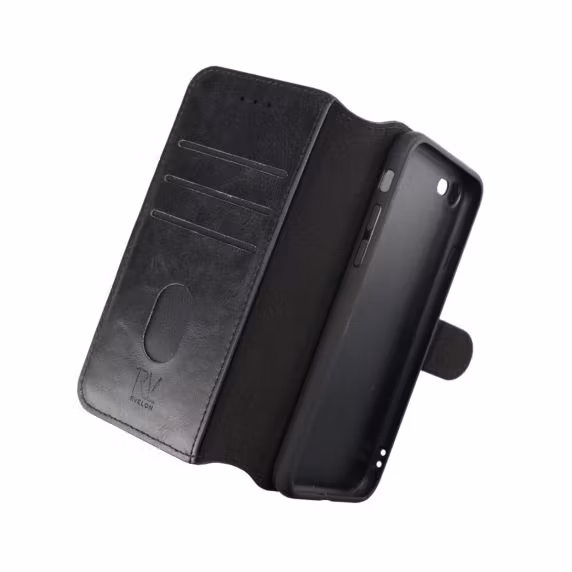 iPhone 7-8-SE2020-SE2022 RV Wallet Case Magnet Black