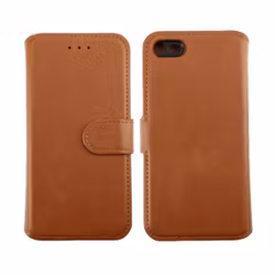 iPhone 7-8-SE2020-SE2022 plånboksfodral magnet guldbrun