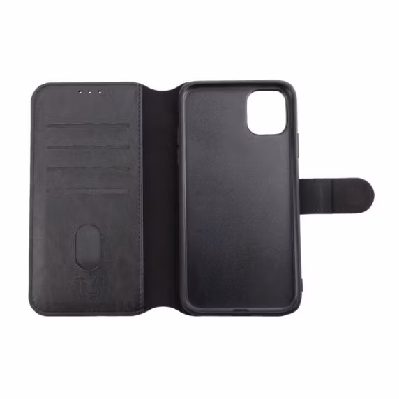iPhone 11/XR RV Wallet Case Magnet Black