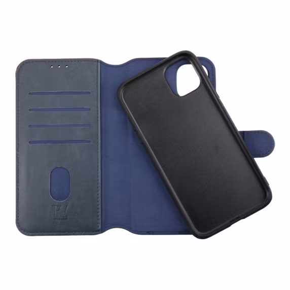 iPhone 11/XR RV Wallet Case Magnet Abyss Blue