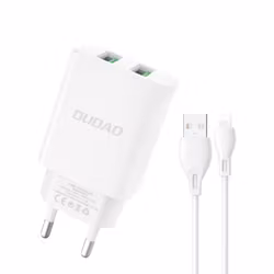 Dudao A2EUL Adapter 12Watt 2xUSB-A