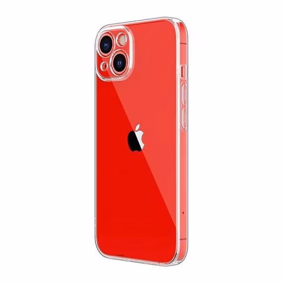iPhone 15 skal med kameraskydd - Genomskinligt