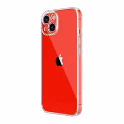 iPhone 15 skal med kameraskydd - Genomskinligt