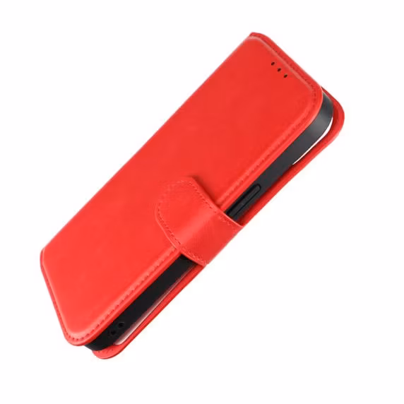 iPhone 15 Plånboksväska Magnet Röd