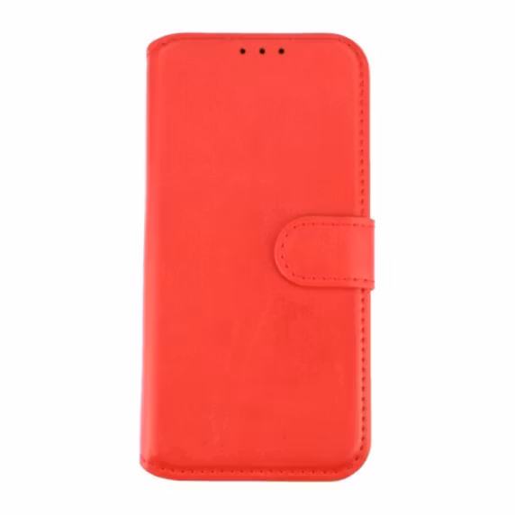 iPhone 15 Pro Max Plånboksväska Magnet Röd