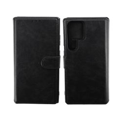 Galaxy S23 ultra RV magnet plånbok Svart