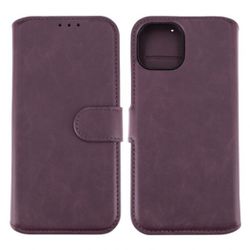 iPhone 12/12 Pro RV Wallet Case Magnet Dark Cherry