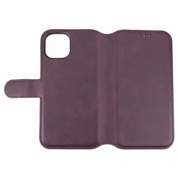 iPhone 12/12 Pro RV Wallet Case Magnet Dark Cherry