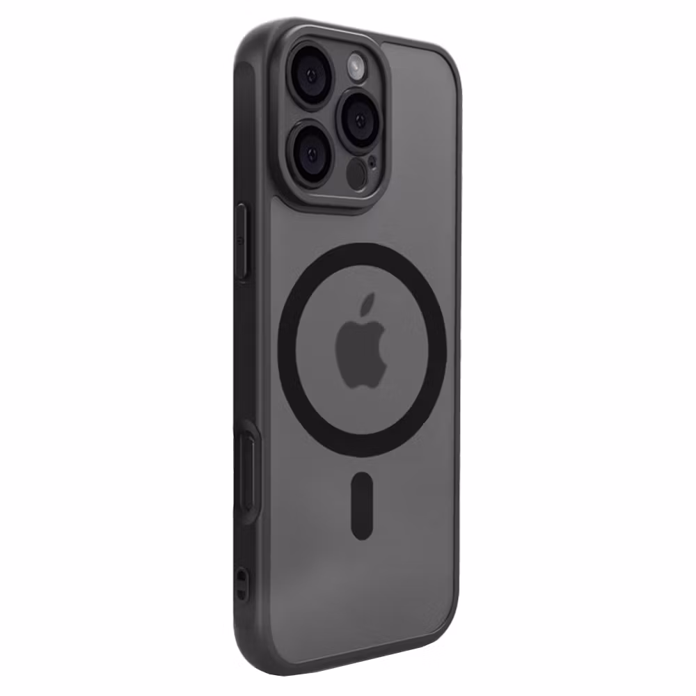 iPhone 16 Pro Max MagSafe silikonskal i svart färg