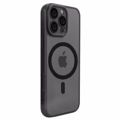 iPhone 16 Pro Max MagSafe silikonskal i svart färg