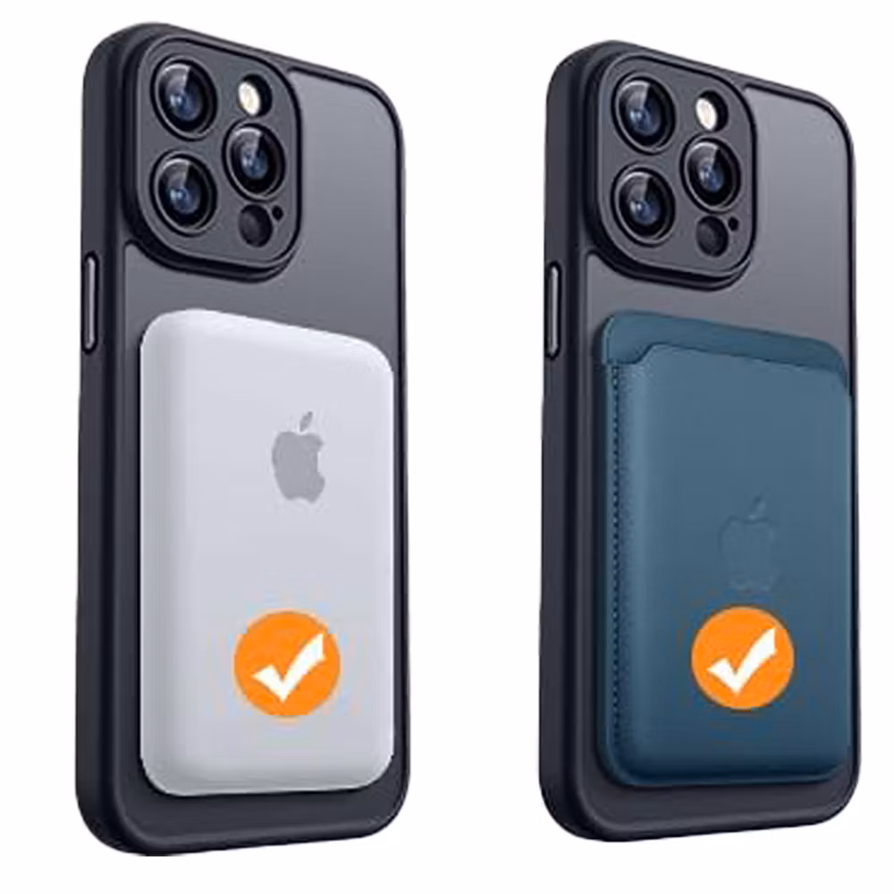 iPhone 16 Pro Max MagSafe silikonskal i svart färg