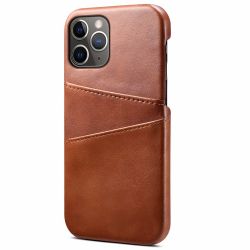 iPhone 16 Pro Max Skal med Kortfack-Brun
