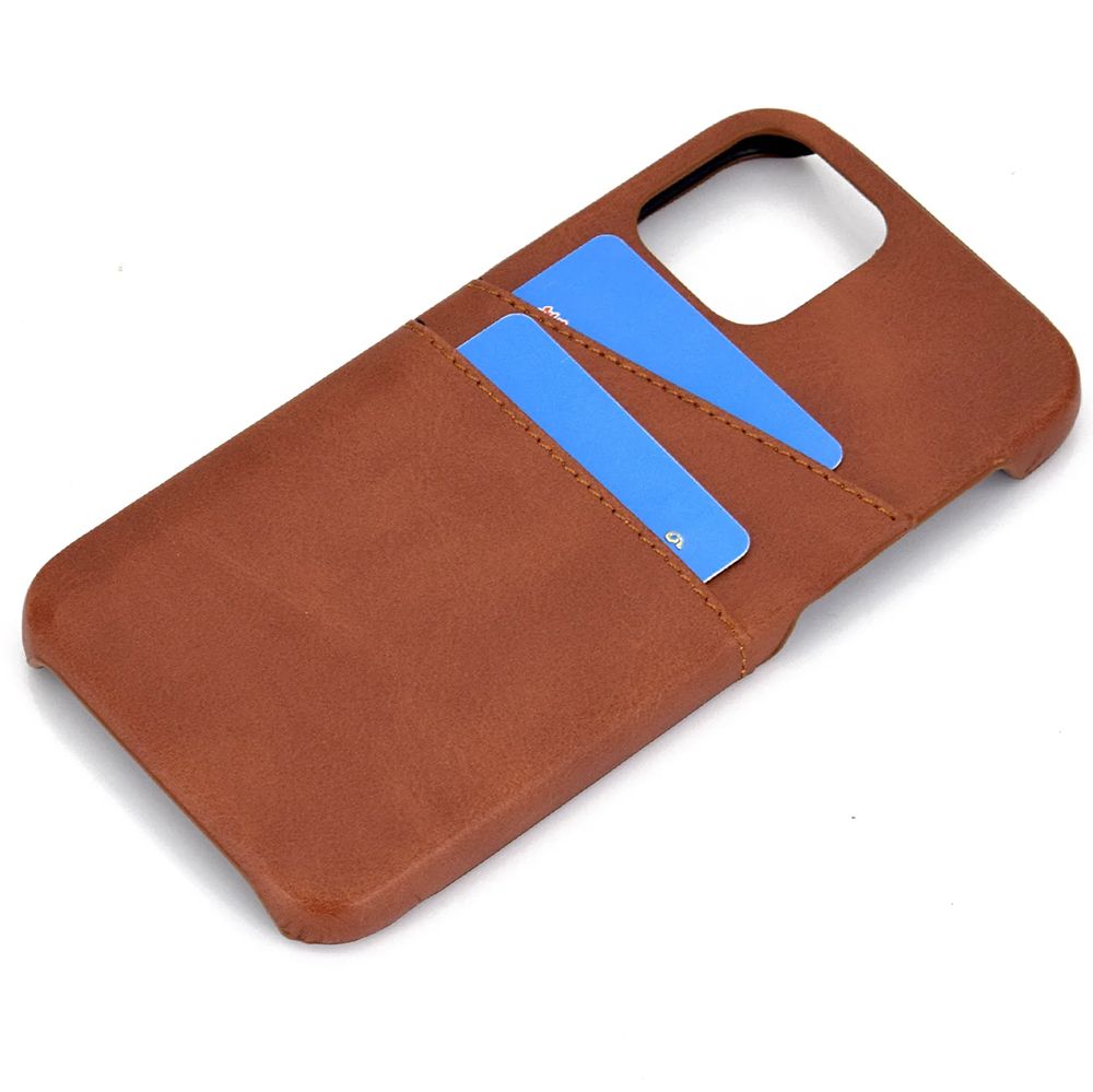iPhone 16 Pro Skal med Kortfack-Brun