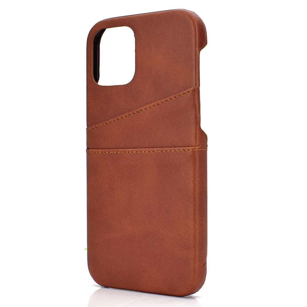 iPhone 16 Pro Skal med Kortfack-Brun