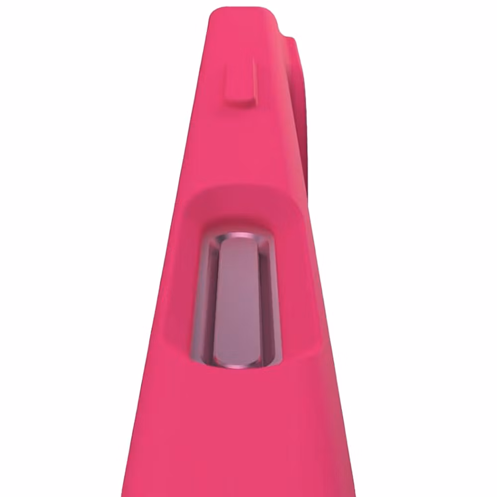 iPhone 16 MC Silikonskal Cerise färg