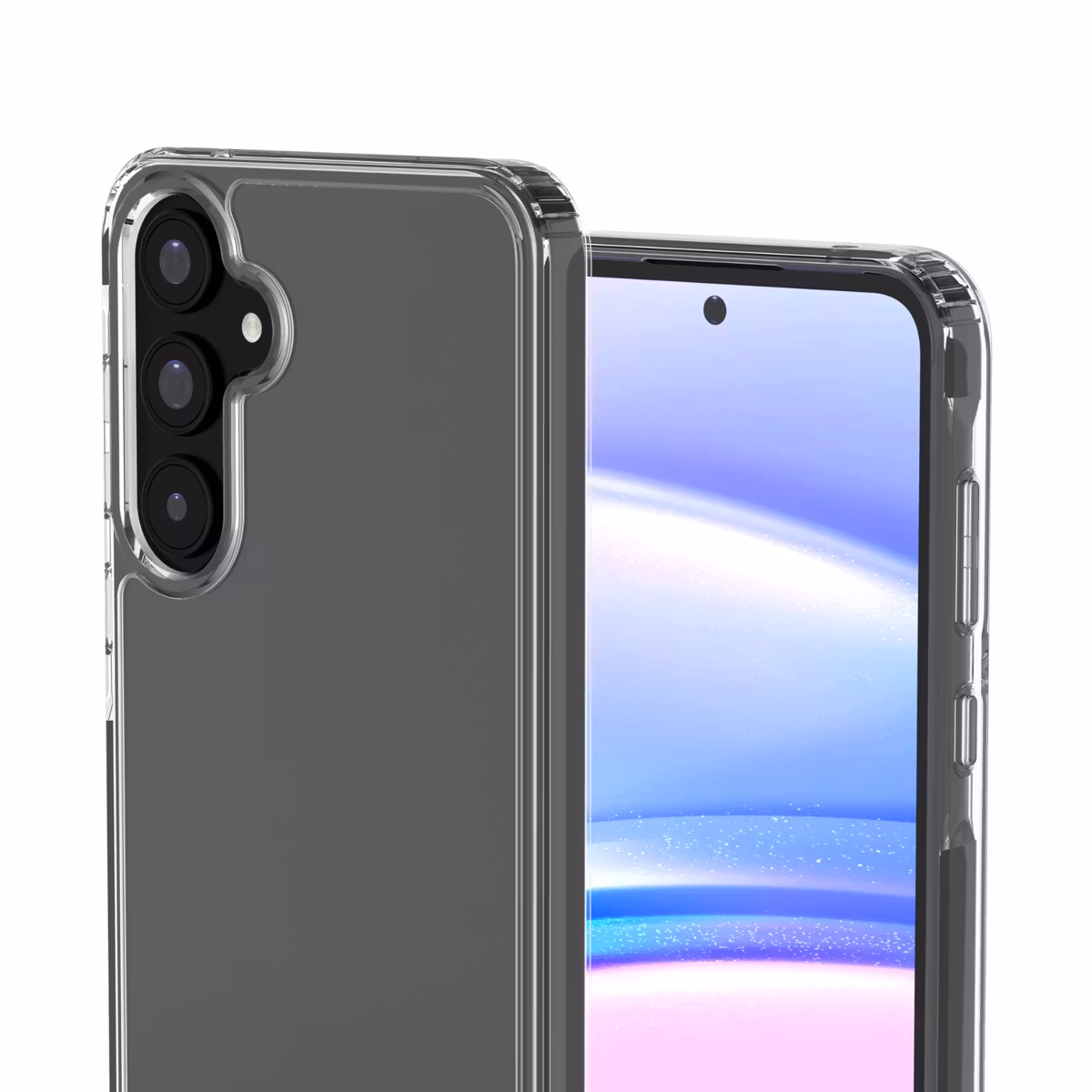 Samsung S25 Plus Mobilskal Stötsäker Transparent