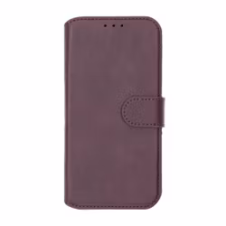 iPhone 14 Wallet Case Magnet Dark Cherry