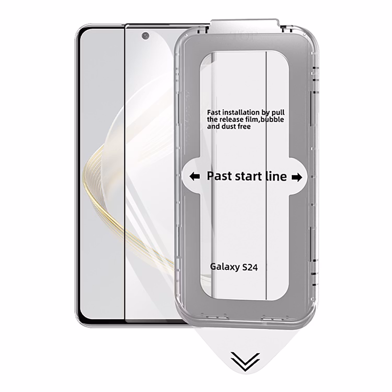 Samsung Galaxy S24 härdat glas skärmskydd