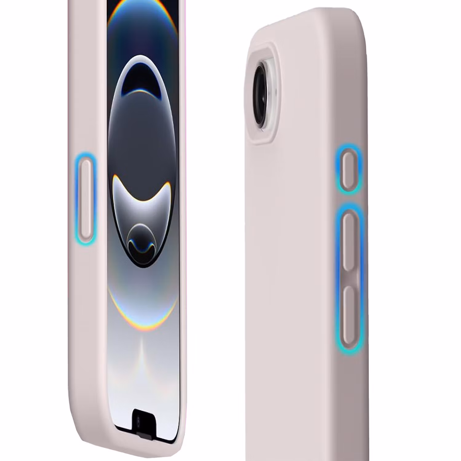 iPhone 16e MC Silikonskal Stone
