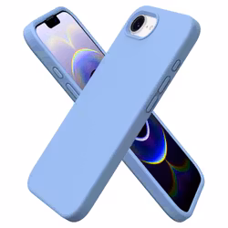 iPhone 16e MC Silikonskal Ljusblå