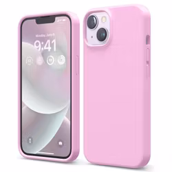 iPhone 13 MC Silikonskal Rosa
