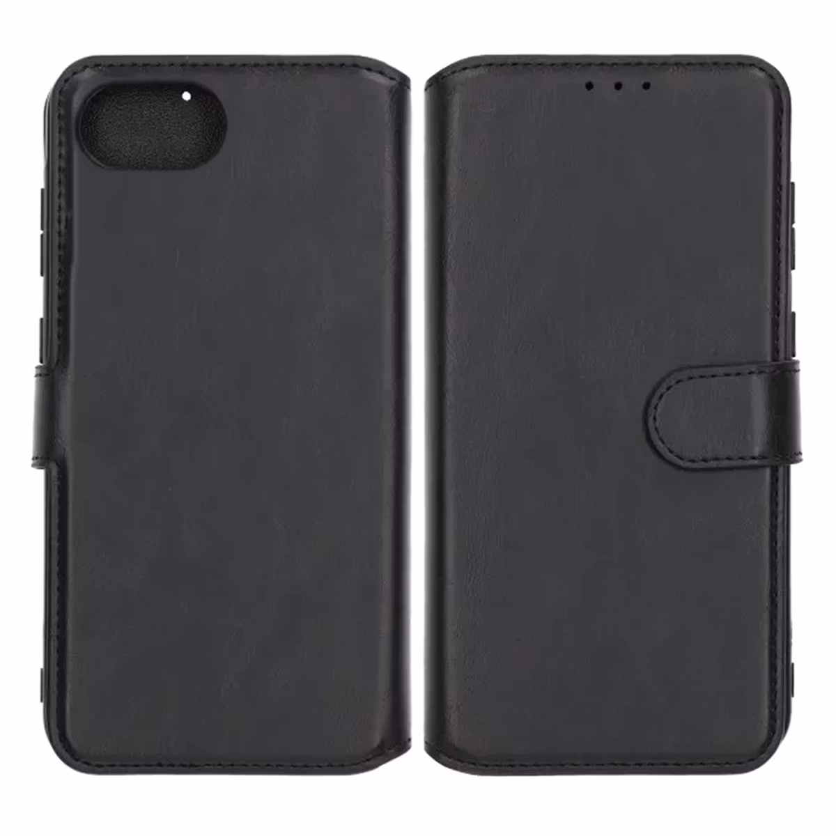 iPhone 16e Plånboksfodral Magnet Svart