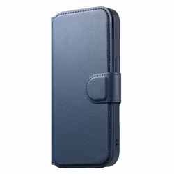 iPhone 12-12 Pro Plånbok med MagSafe-skal & fingerband Blå