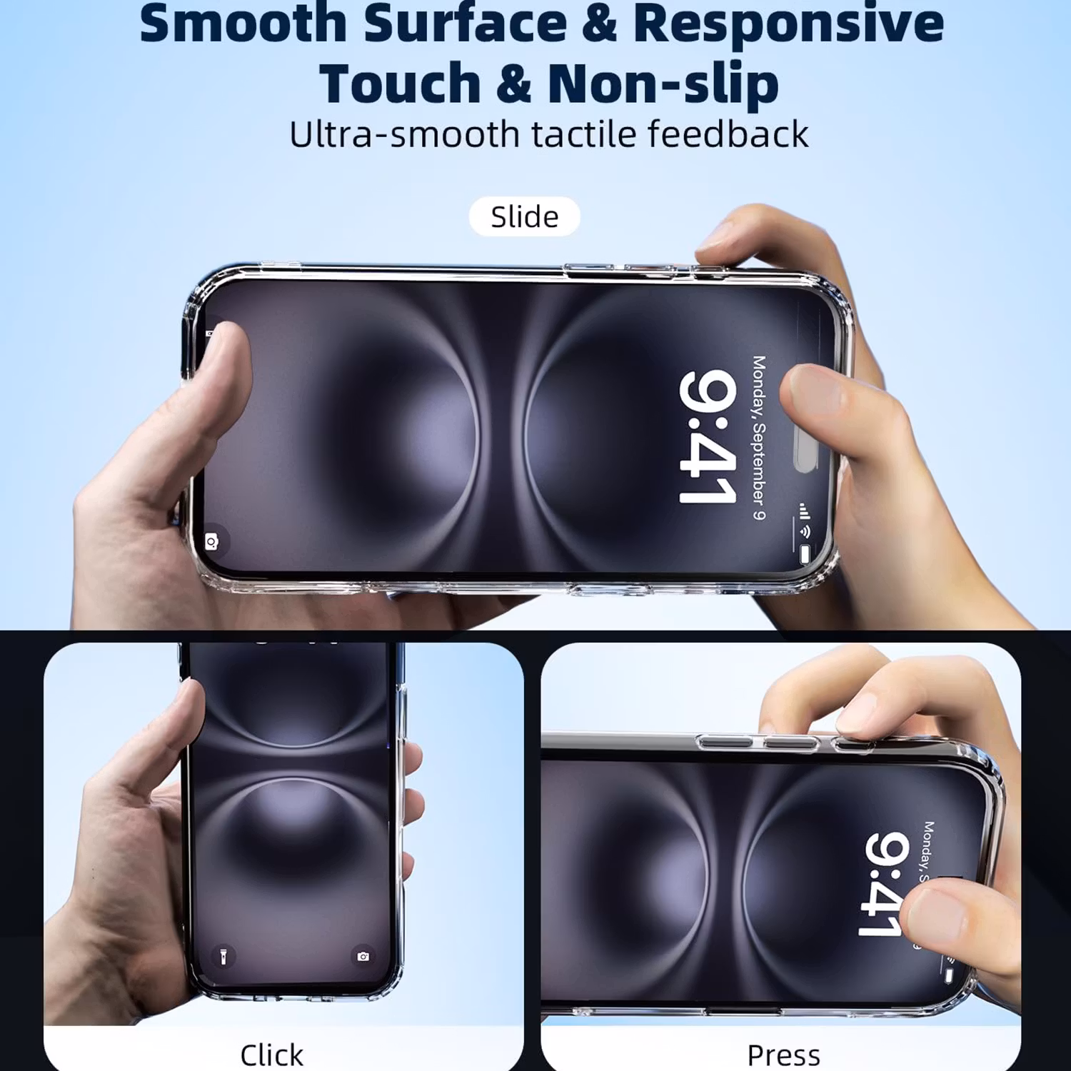 iPhone 17 Pro PC Magnetic Wireless Charging | Transparent