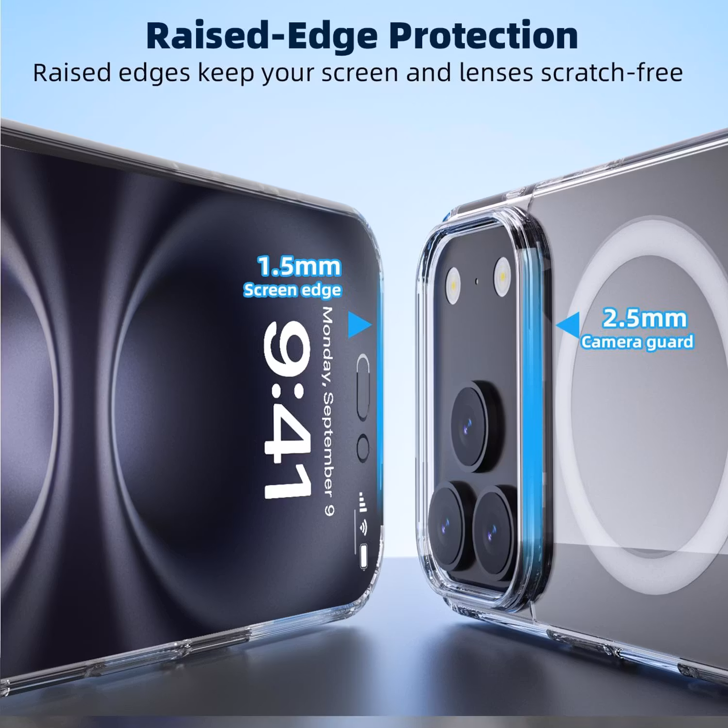 iPhone 17 Pro Max PC Magnetic Wireless Charging | Transparent