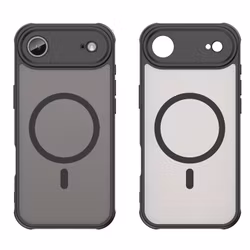 iPhone 17 Air MagSafe silikonskal i svart färg