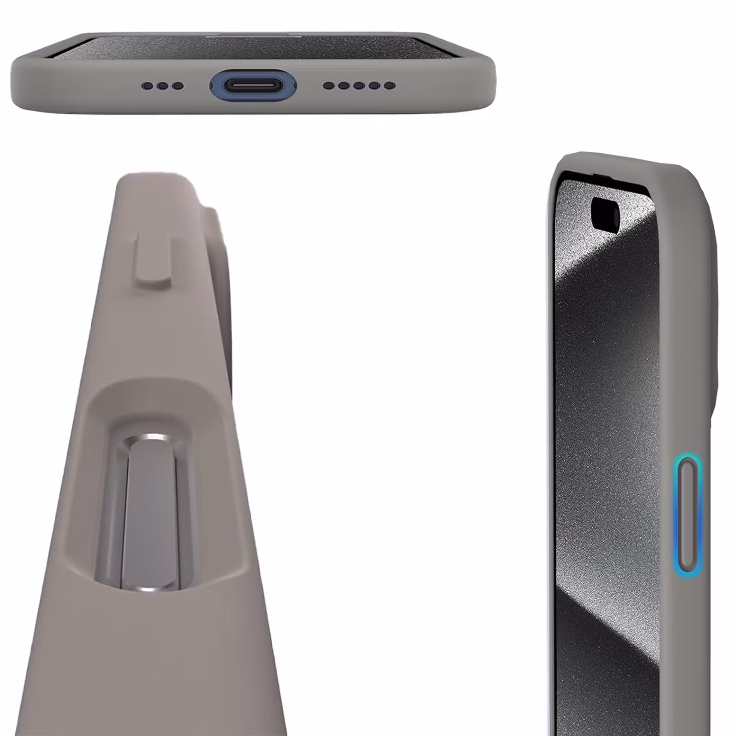 iPhone 17 Pro Max MC Silikonskal Pebble