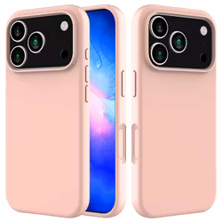 iPhone 17 Pro Max MC Silikonskal Blush Pink